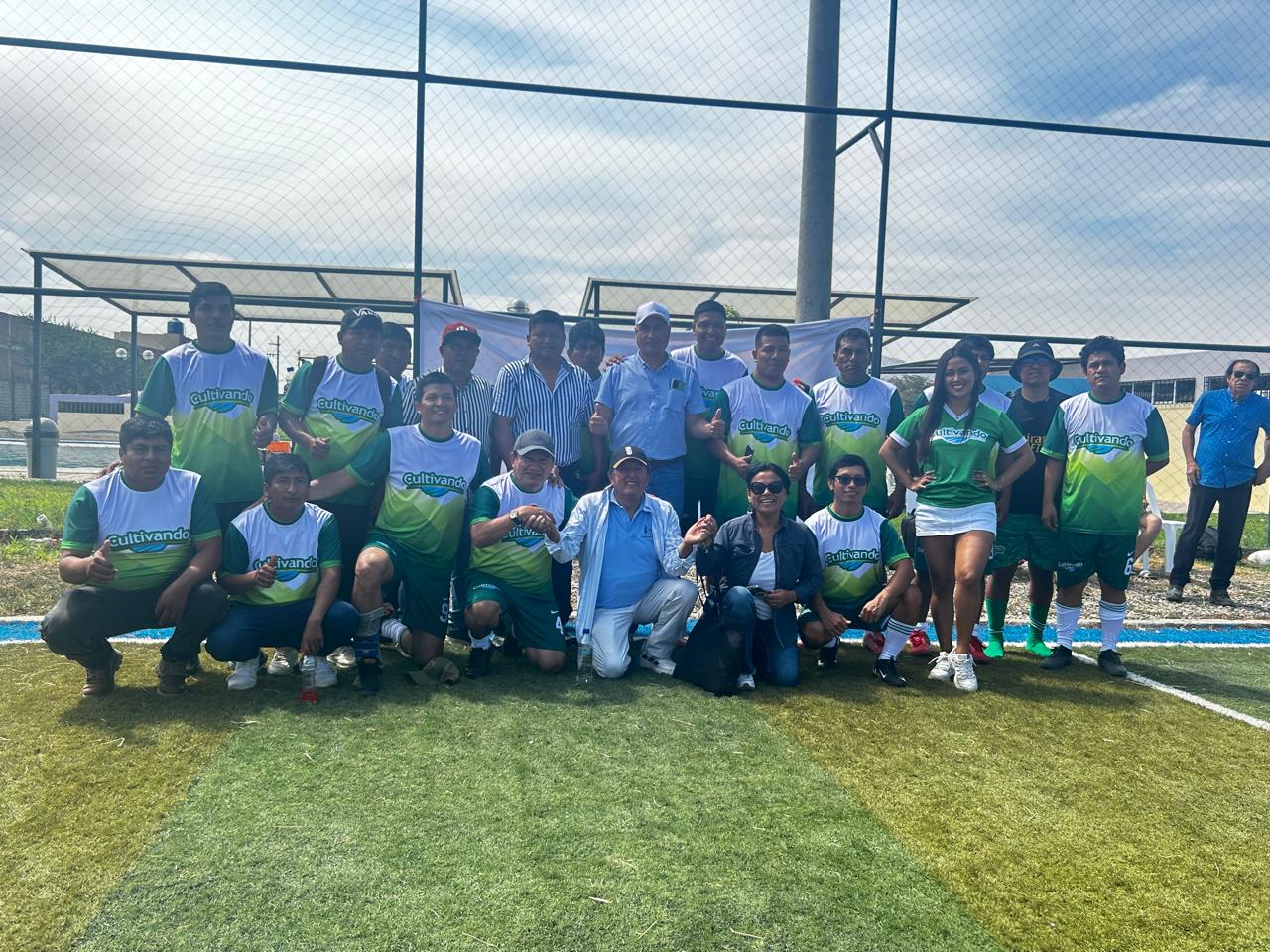 Cultivando copa camara